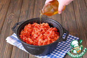Перечная икра с горчицей и мёдом
