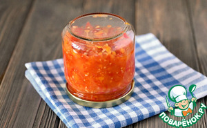 Перечная икра с горчицей и мёдом