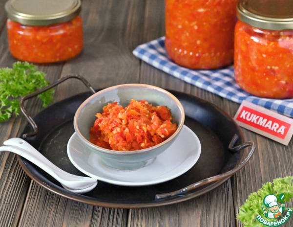 Перечная икра с горчицей и мёдом