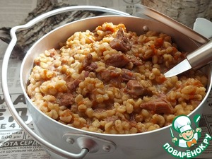 Перловая каша с индейкой "Полевая кухня"