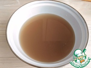 Перловый суп на костном бульоне