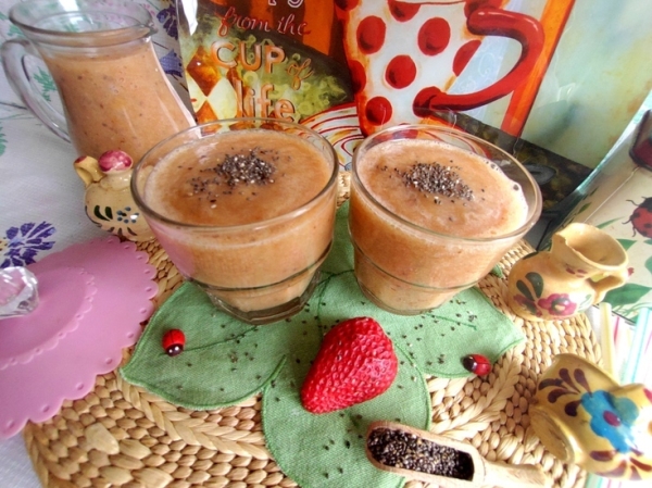 Персиковый смузи Персиковый смузи