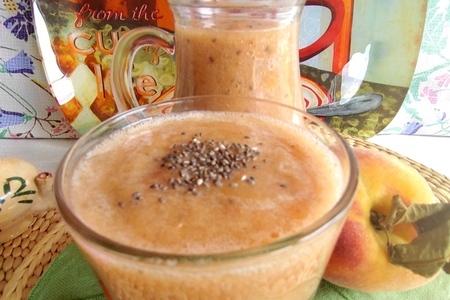 Персиковый смузи Персиковый смузи