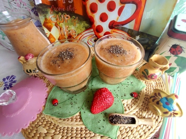 Персиковый смузи Персиковый смузи