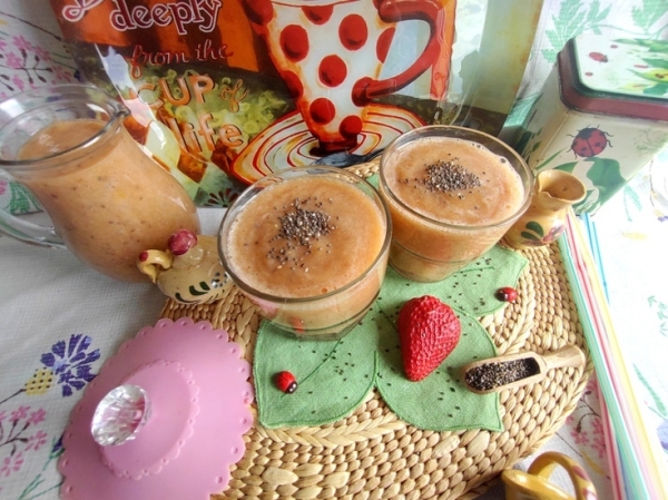 Персиковый смузи Персиковый смузи