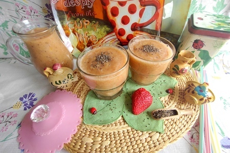 Персиковый смузи Персиковый смузи