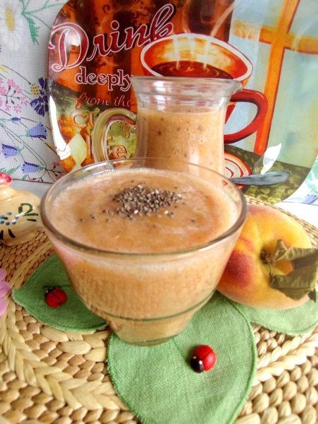 Персиковый смузи Персиковый смузи