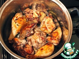Петух по-бургундски ( «Coq au vin») Петух по-бургундски ( «Coq au vin»)