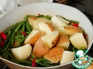 Пхали ки сабджи из стручковой фасоли