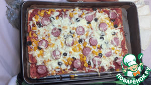 Пицца из тостерного хлеба Пицца из тостерного хлеба