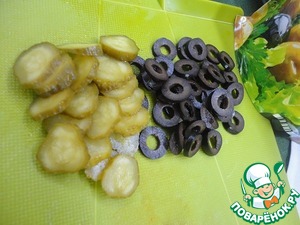 Пикантные канапе с тунцом Пикантные канапе с тунцом