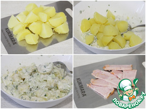 Пикантный картофельный салат