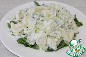 Пикантный картофельный салат
