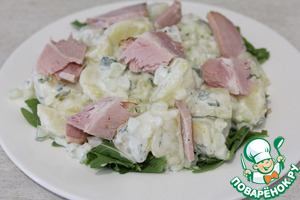 Пикантный картофельный салат