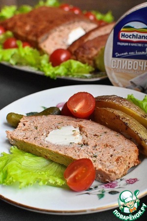 Пикантный митлоф с сыром