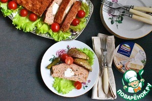 Пикантный митлоф с сыром