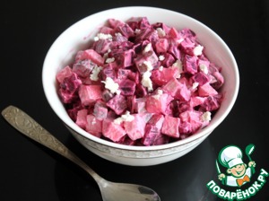 Пикантный свекольный салат
