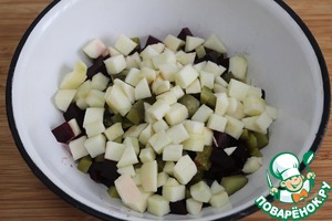 Пикантный свекольный салат