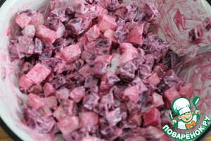 Пикантный свекольный салат