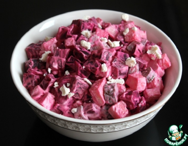 Пикантный свекольный салат