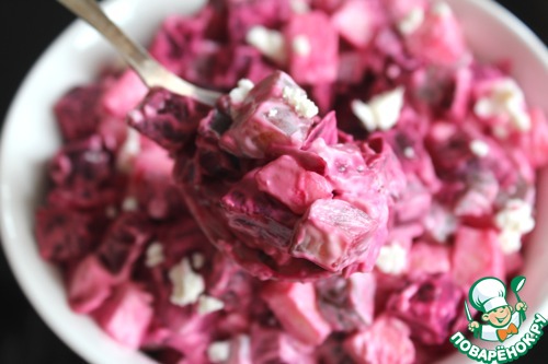 Пикантный свекольный салат