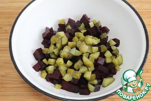 Пикантный свекольный салат