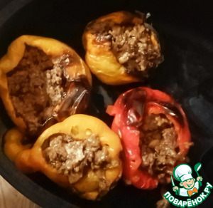 Пиментос релленос. Перцы с фаршем