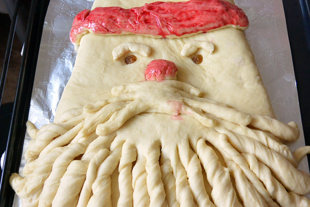 Пирог "дед мороз" Пирог "дед мороз"