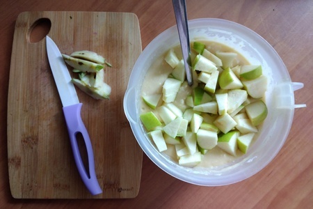 Пирог творожно яблочный с изюмом Пирог творожно яблочный с изюмом