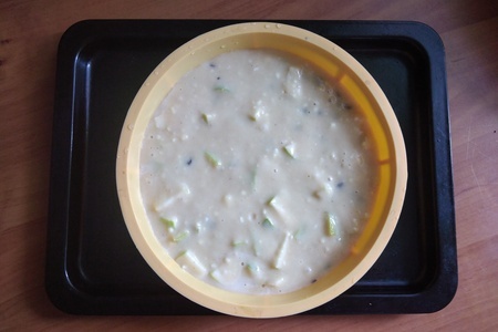 Пирог творожно яблочный с изюмом Пирог творожно яблочный с изюмом