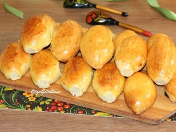 Пирожки из картофельного дрожжевого теста Пирожки из картофельного дрожжевого теста