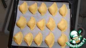 Пирожное "Ракушки" с орехами