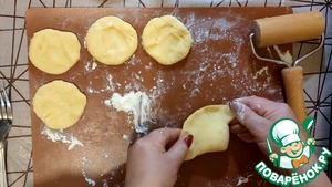 Пирожное "Ракушки" с орехами