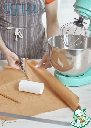 Пирожное-рулет безе Пирожное-рулет безе