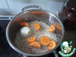 Пюре из белой фасоли по-румынски