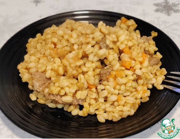 Плов с булгуром Плов с булгуром