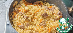 Плов с булгуром Плов с булгуром