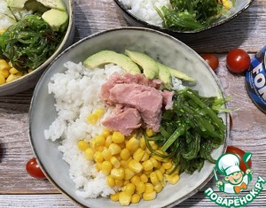 Поке с тунцом Поке с тунцом