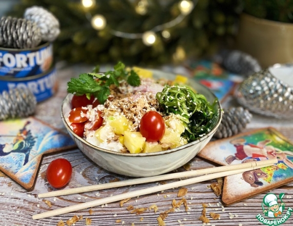 Поке с тунцом Поке с тунцом