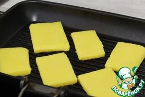 Полента с сальсой из фасоли Полента с сальсой из фасоли