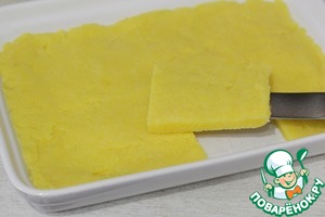 Полента с сальсой из фасоли Полента с сальсой из фасоли