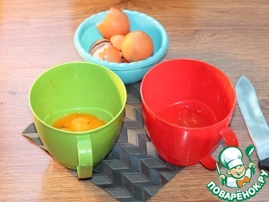 Полосатое пирожное с вареной сгущенкой Полосатое пирожное с вареной сгущенкой