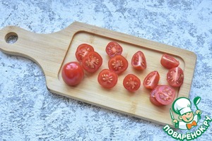 Порционный салат с тунцом Порционный салат с тунцом