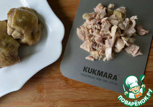 Португальский куриный суп с лимоном и мятой