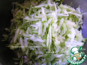 Постные кабачковые оладьи с луком Постные кабачковые оладьи с луком