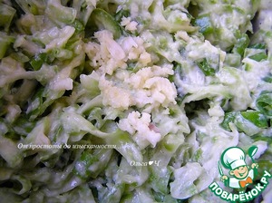 Постные кабачковые оладьи с луком Постные кабачковые оладьи с луком