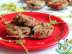 Постные овсяные бискотти