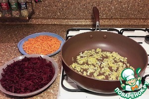 Постный борщ с краснокочанной капустой Постный борщ с краснокочанной капустой