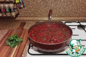 Постный борщ с краснокочанной капустой Постный борщ с краснокочанной капустой