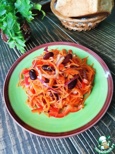 Постный салат "Алый" Постный салат "Алый"